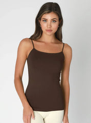 Niki Biki Signature Camisole Long Coffee