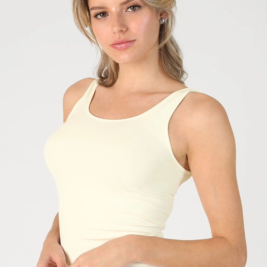 Niki Biki Short Length Tank Butter Cream