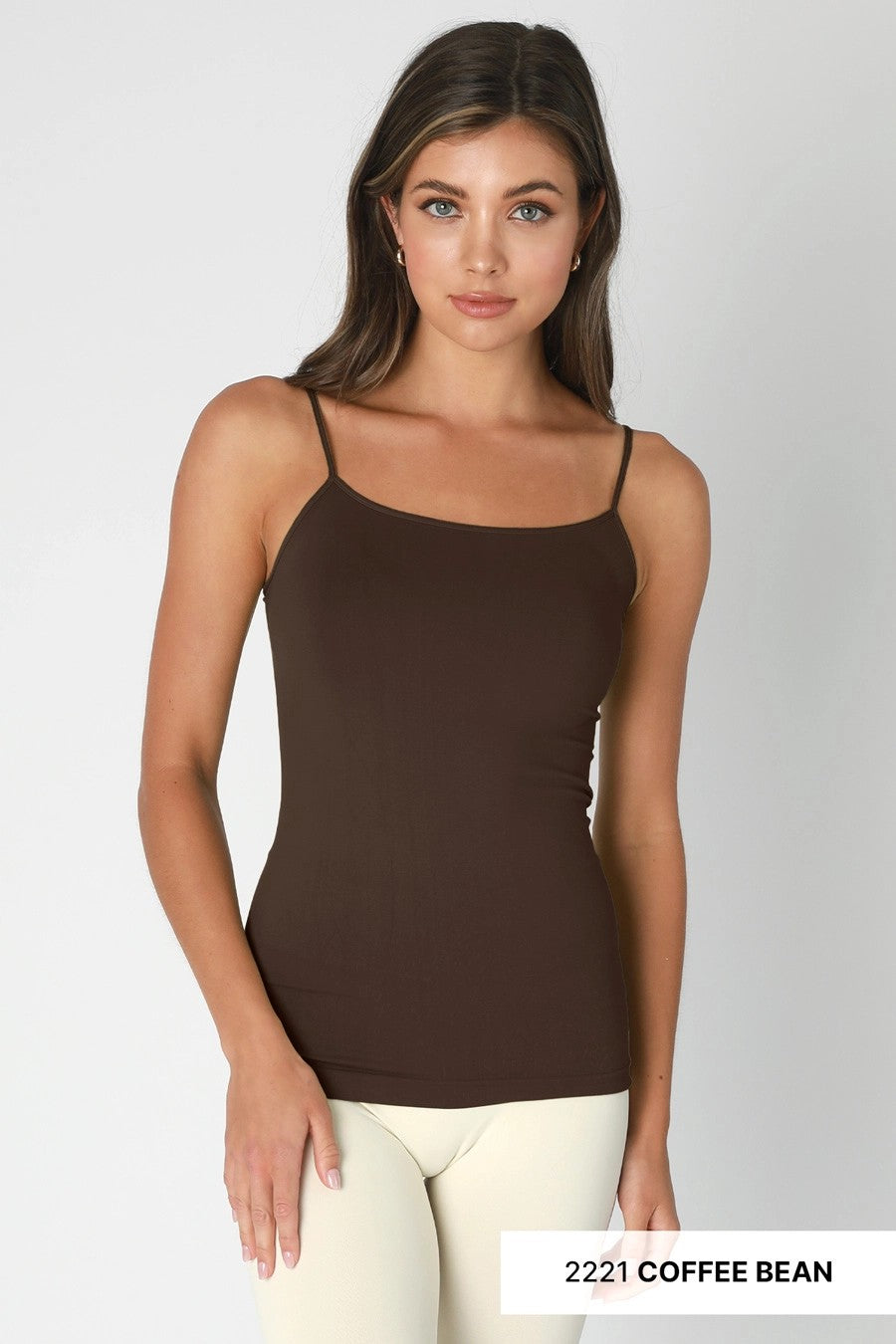 Niki Biki Signature Camisole Long Coffee Bean