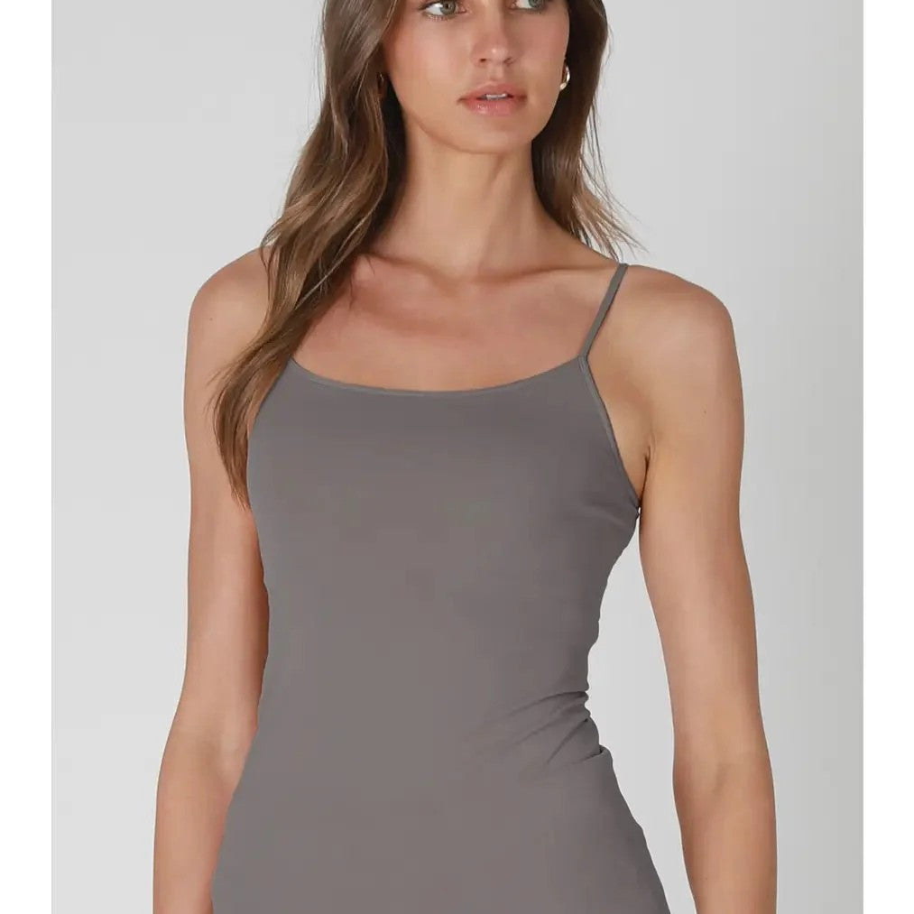 Niki Biki Signature Camisole Long Gray