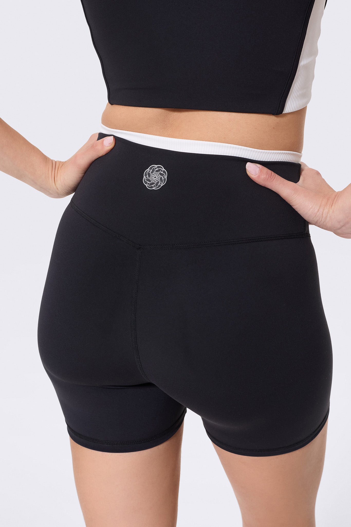 Flex Active Rib Layered Booty Short