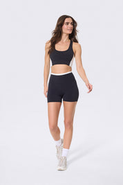 Flex Active Rib Layered Booty Short