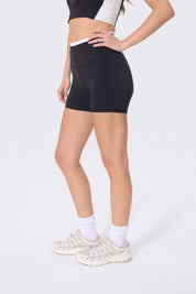 Flex Active Rib Layered Booty Short